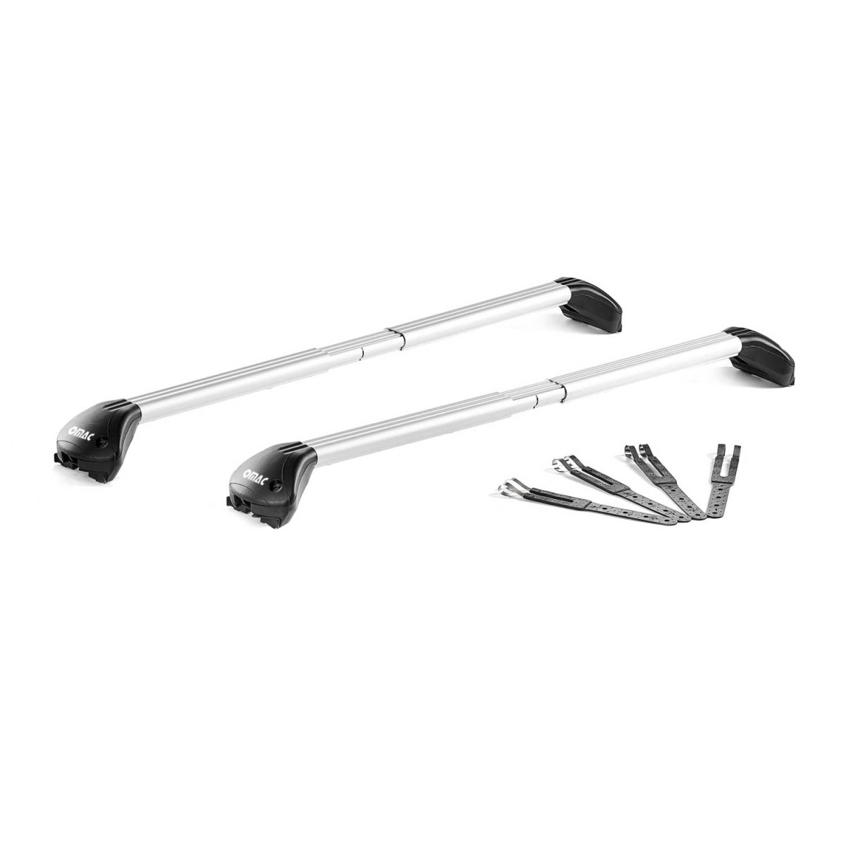 Honda Jazz Crosstar Roof Rack - Omac - Stark Raised - Silver - '20-'24